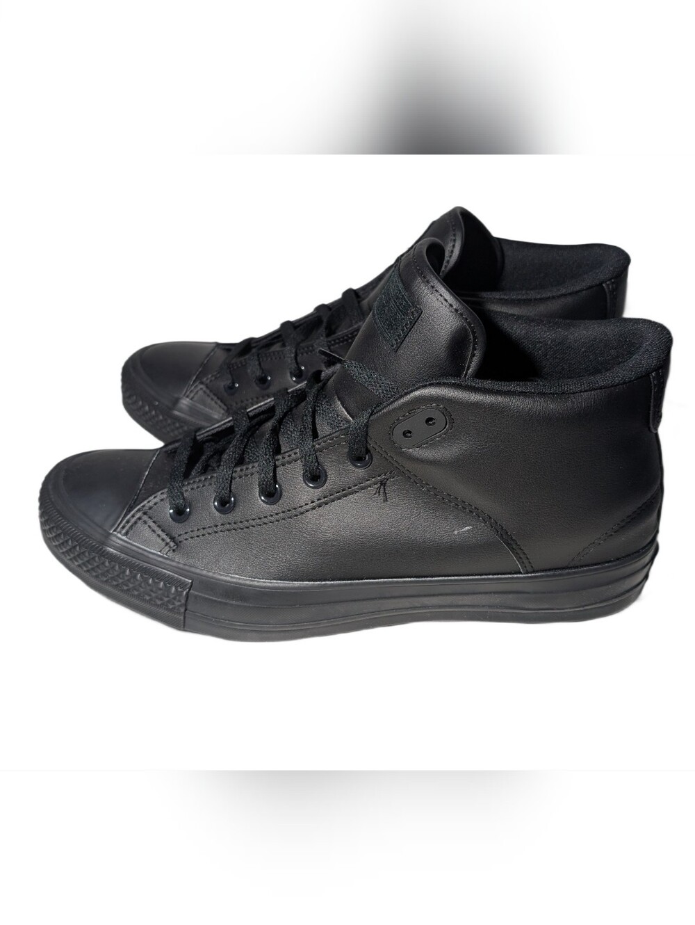 Converse Ultra Rare Tremont Mid CTAS Vegan Leather Monochrome Triple Black